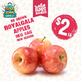 APPLES ROYAL GALA BAG 1KG (ĀPORO)