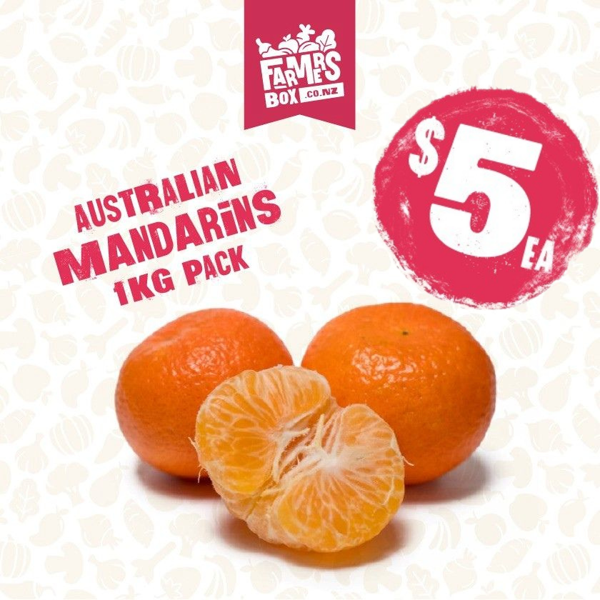 MANDARINS AUSTRALIAN  1KG BAG