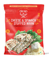 Frozen Cheese & Spinach Stuffed Naan 232g