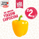 CAPSICUM YELLOW (Kowhai Kaupapa) (Medium Size)