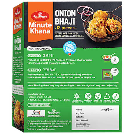 Frozen Onion Bhaji 283g (Haldirams)