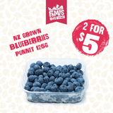 125G BERRIES BLUEBERRIES PP (NZ)  PUNNET (Turutu)