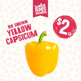CAPSICUM YELLOW (Kowhai Kaupapa) (Medium Size)