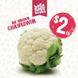 CAULIFLOWER EACH (Kareparāoa)