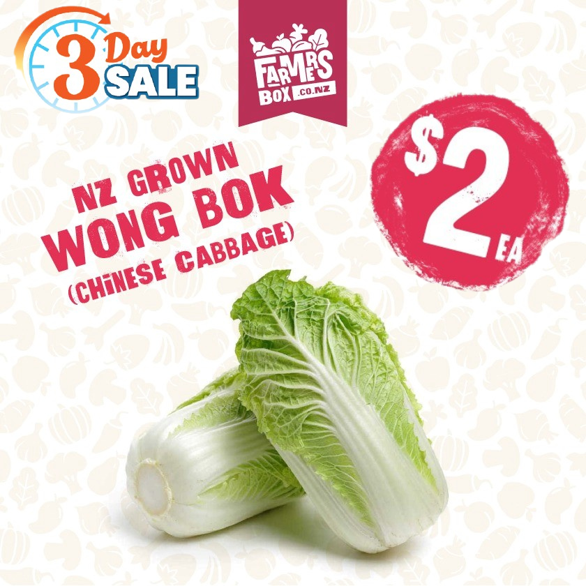 ASIAN CHINESE WONG BOK EACH(kapeti wong bok hainamana Āhia)