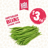BEANS GREEN ROUND BAG 200GM (Pīni Kākāriki Porotaka))