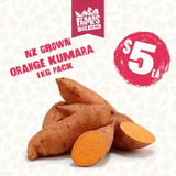 KUMARA ORANGE 1KG BAG (Kumara Karaka)