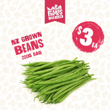 200GM BEANS GREEN ROUND BAG (Pīni a Tawhio Noa)