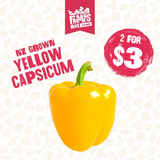 CAPSICUM YELLOW (Kowhai Kaupapa) (Medium Size)
