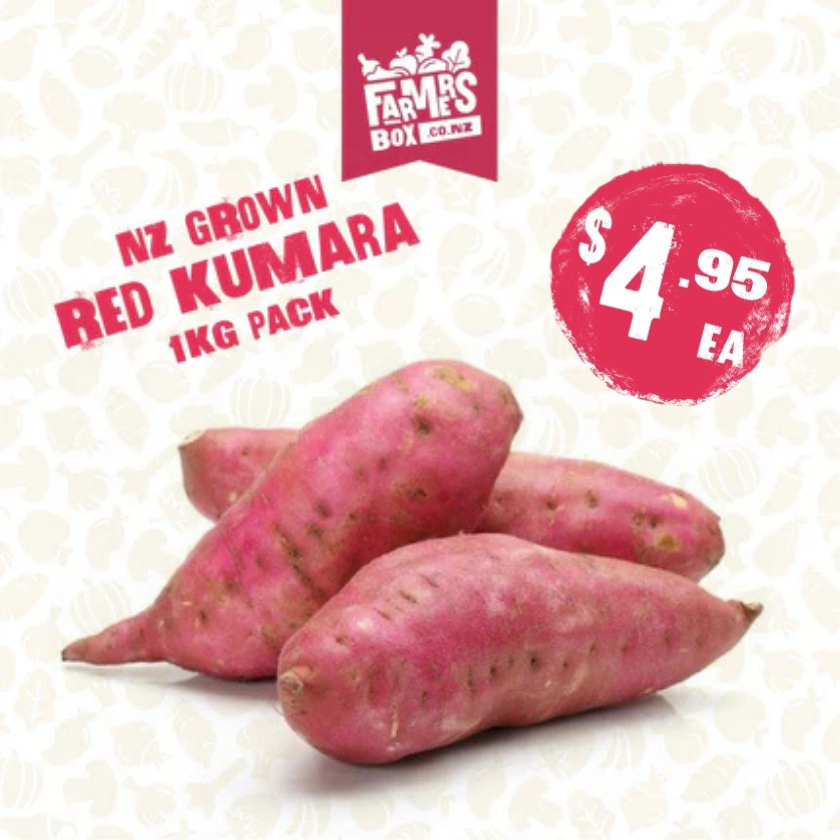 KUMARA RED BAG 1KG (KŪMARA)