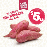 KUMARA RED BAG 1KG (KŪMARA)