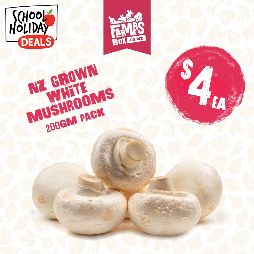 200 GMS MUSHROOMS WHITE BUTTON