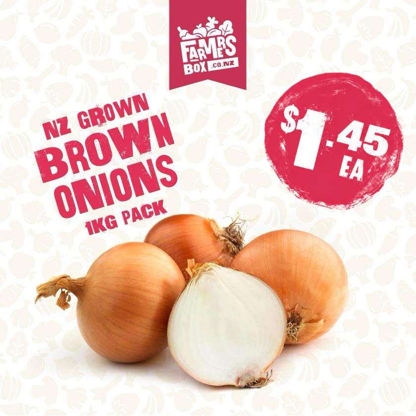 ONIONS BROWN (Aniana Parāone)