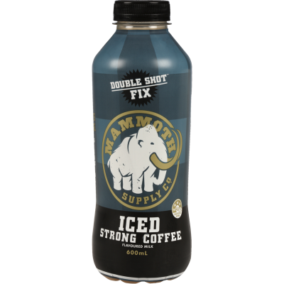 Mammoth Double Shot Fix Iced Strong Coffee Flavoured Milk - Dairy & Eggs -    Farmers Box.