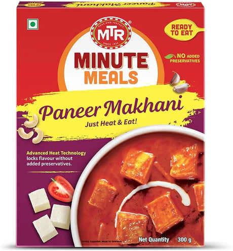 MTR PANEER MAKHANI 300GM -  -    Farmers Box.