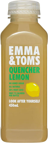 EMMA & TOMS QUENCHER LEMON/RASPBERRY/LEMONADE 450ML