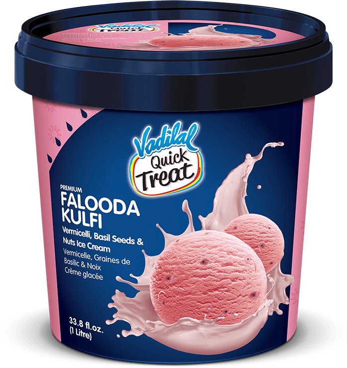 Vadilal Falooda Kulfi 500ml - Frozen Dessert -    Farmers Box.