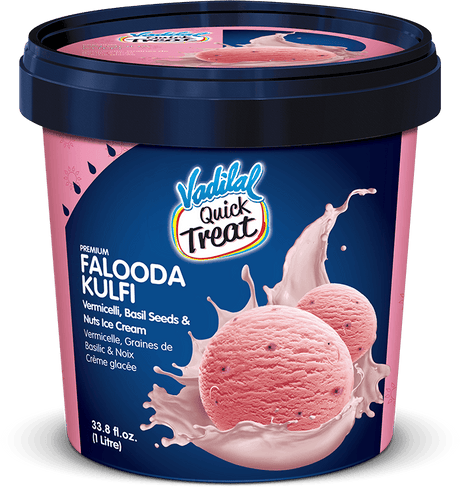Vadilal Falooda Kulfi 500ml - Frozen Dessert -    Farmers Box.