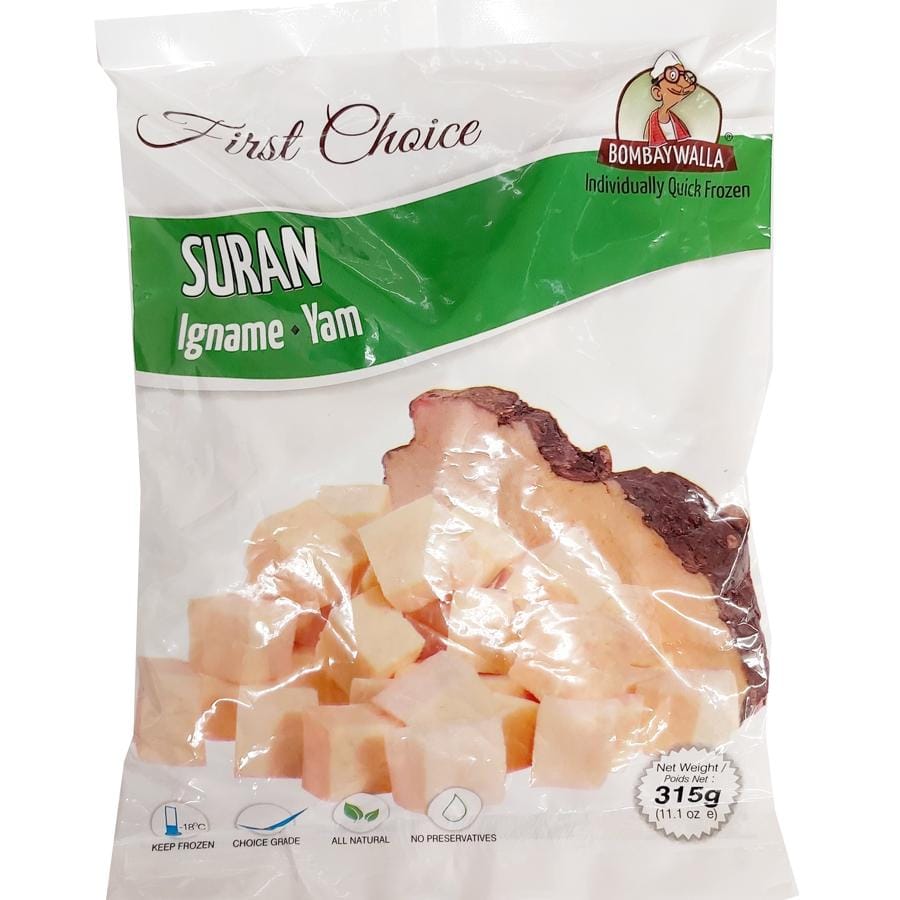 Bombaywalla Frozen Yam (Suran) 315g - Frozen Fruits & Veggies -    Farmers Box.