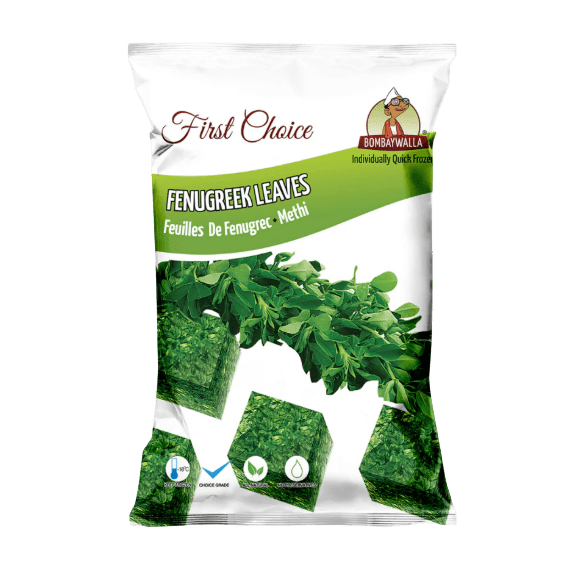 Bombaywalla Frozen Methi Fenugreek 1kg - Frozen Fruits & Veggies -    Farmers Box.