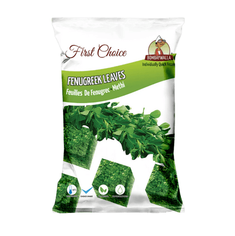 Bombaywalla Frozen Methi Fenugreek 1kg - Frozen Fruits & Veggies -    Farmers Box.