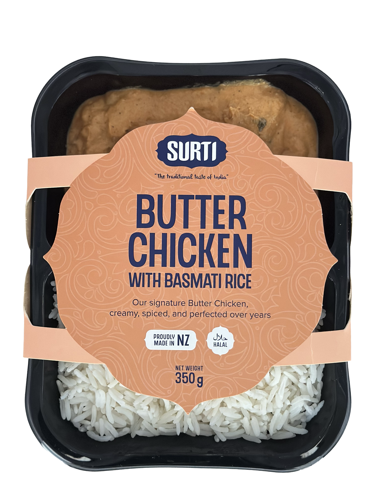 Frozen Butter chicken with Rice Meal