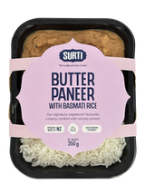 Frozen Butter Paneer with Rice Meal