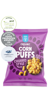 Organic Corn Puffs - 90 Grams