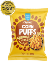 Organic Corn Puffs - 90 Grams
