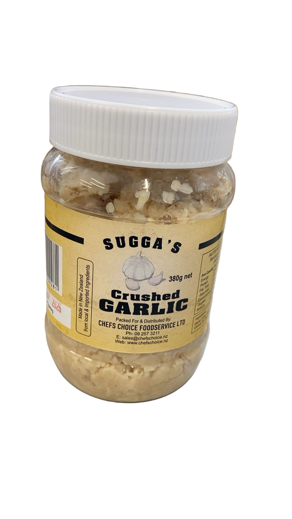 Garlic Coarse 380G (Chef's choice)