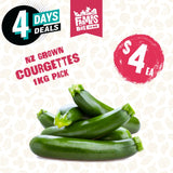 COURGETTES BAG 1KG (Kōtiti)