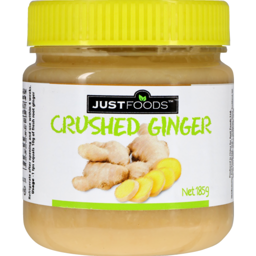 Just Foods Crushed Ginger (185g) Farmers Box