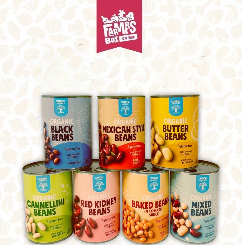 Organic Canned Beans - 400 Grams