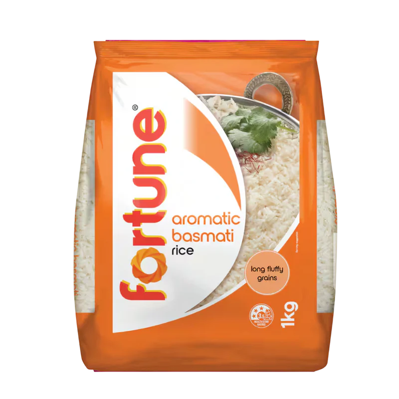 FORTUNE BASMATI RICE 1KG -  -    Farmers Box.