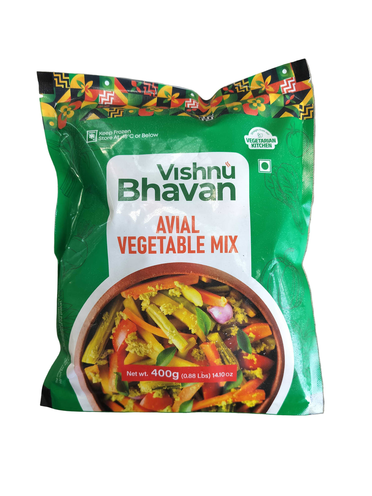 Frozen Avial Vegetable Mix 400g (Vishnu Bhavan)