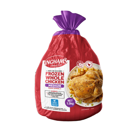 FROZEN INGHAM CHICKEN SIZE16 15KG - Frozen Chicken -    Farmers Box.