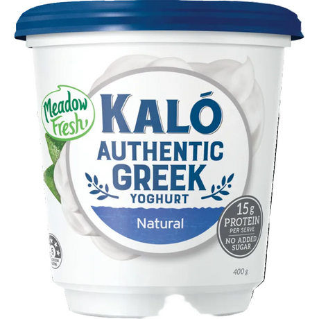 Meadow Fresh Kalo Passionfruit Authentic Greek Yoghurt 400G - Dairy & Eggs -    Farmers Box.