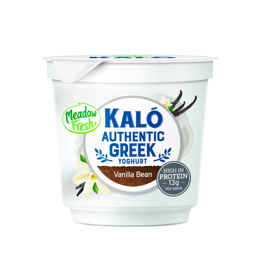 Meadow Fresh Kalo Vanilla Bean Authentic Greek Yoghurt 160G