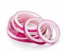 SLICED ONION RED  1KG