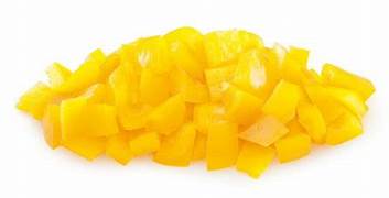 DICED CAPSICUM YELLOW 1KG