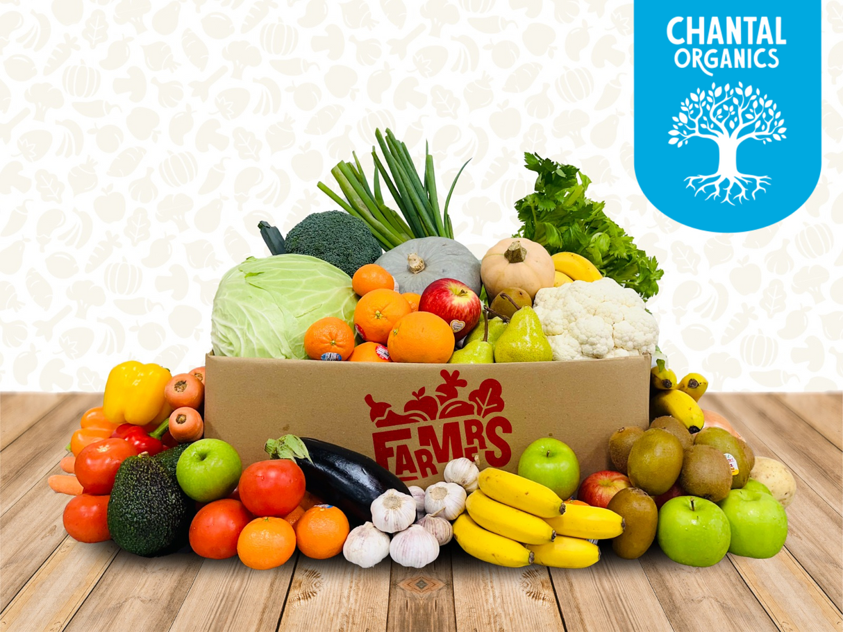 Certified Organic Fruit & Veg Box from Farmers Box certified produce