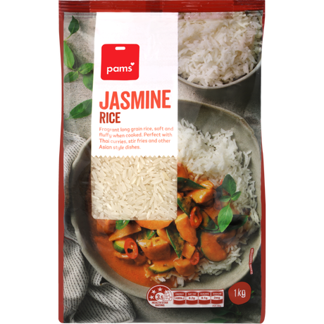 JASMINE RICE 1KG - Pasta, Sauces & Dips -    Farmers Box.