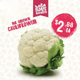 CAULIFLOWER EACH (Kareparāoa)