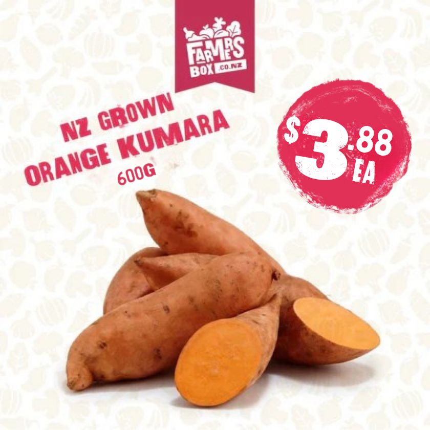 KUMARA ORANGE 600G BAG (Kumara Karaka)
