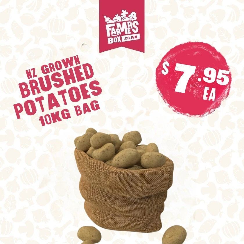 10KG BRUSHED/MULTIPURPOSE  POTATOES BAG (riwai)