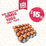 EGGS JUMBO 20CT