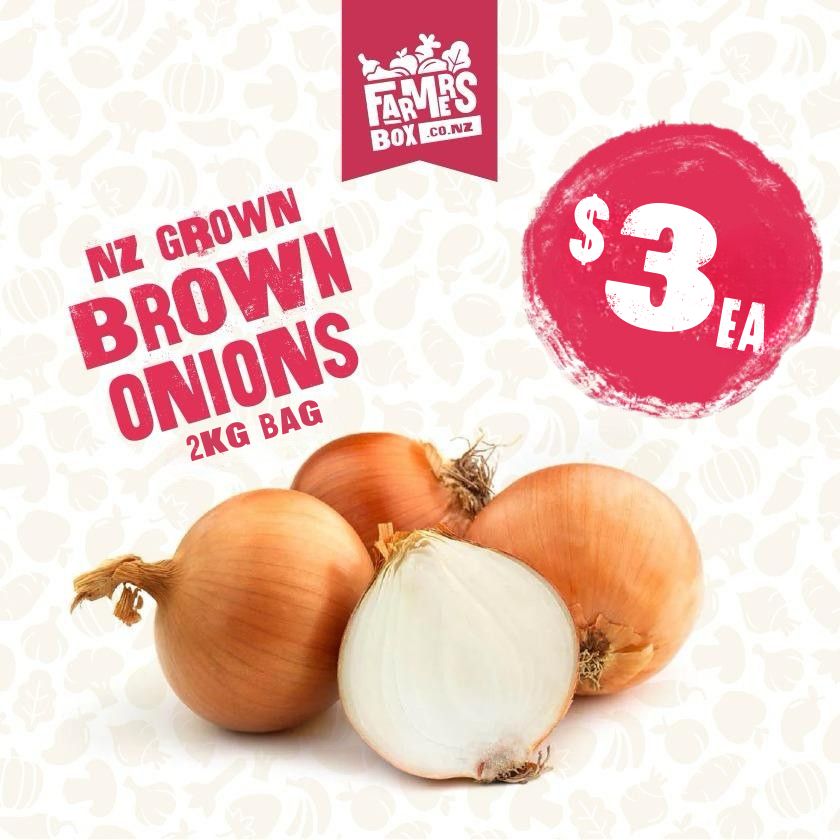 ONIONS BROWN 2KG BAG (Aniani)