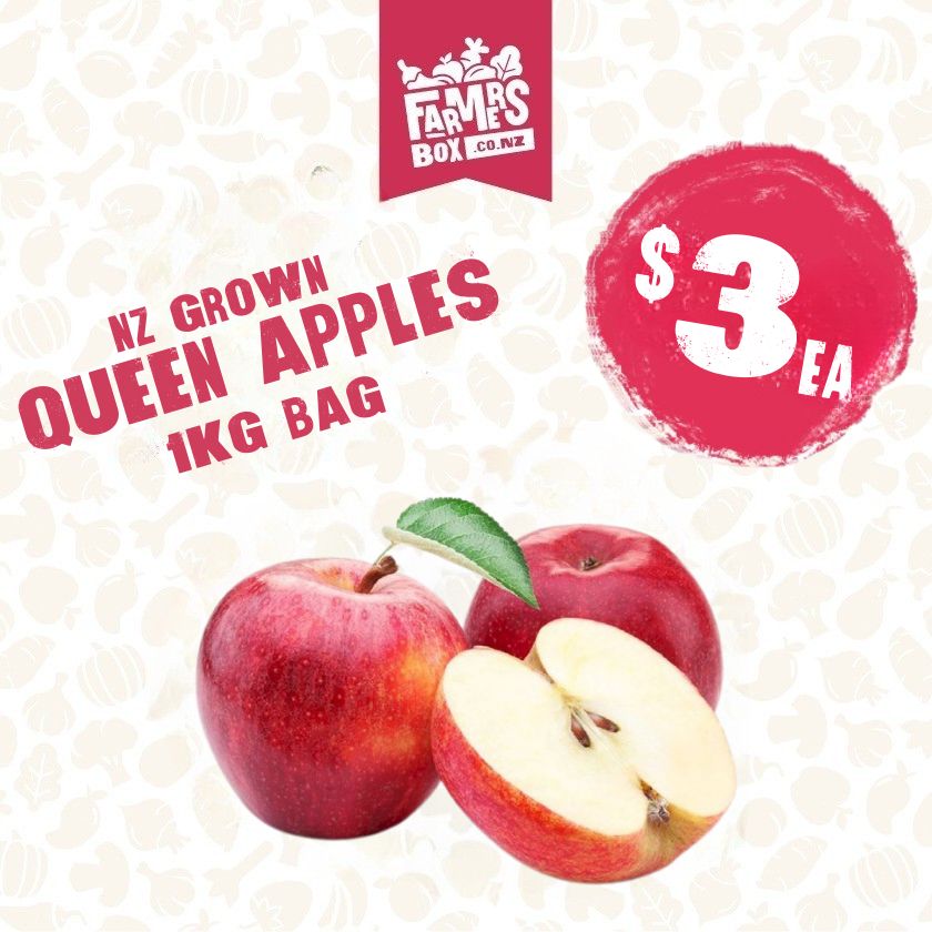 APPLES QUEEN 1KG BAG(kuini aporo)