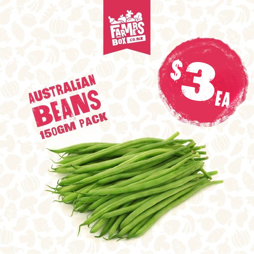 150GM BEANS GREEN ROUND BAG (Pīni a Tawhio Noa)