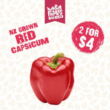 CAPSICUM RED EACH (Whero Kaupapa)